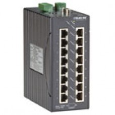 Black Box LEH1216A-2GMMSC Hardened Managed Switch 16-Port 10/100 Mbps, 2-Port Gb, SC  