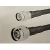 A1-WRE0012-6 Coaxial LMR240 (EQUAL) N Male straight to TNC Male straight 12 inches
