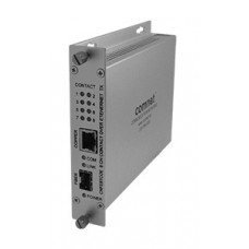 Comnet CNFE8TCOE Contact to Ethernet Transmitter w/ 10/100TX RJ45 & SFP 