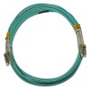 C2G 33046 2m LC-LC 10Gb 50/125 OM3 Duplex Multimode PVC Fiber Optic Cable - Aqua 
