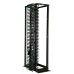 Great Lakes 4P1224-24  4 Post Relay Rack 45RMU 84" H x 20.6" W x 24" D 12-24 Tapped   