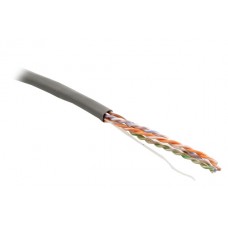 CAT6 ENHANCED ETHERNET CABLE, 4 PAIRS SOLID, 23 AWG, PLENUM JACKET, SHIELDED (STP), 1000FT BULK 