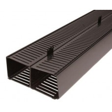 Multilink 10-4155 Vertical Cable Manager Slotted front / rear Brackets both sides 4”W x 5”D x 83”H