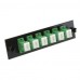 Multilink 045-115-11 1 RMU Fiber Distribution Box 3 Panel Pull Shelf  White FRM-1RU-3X-TS-S 