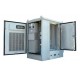 Multilink 14002-2 OTN 2 Bay Cabinet with 8000 BTU A/C and Battery Tray - Gray