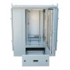 Multilink 14002-1 OTN 2 Bay Cabinet W/O Battery Tray, 8000 BTU A/C  - Gray