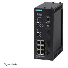 RUGGEDCOM RS900-24-P-L2-L2-TX-XX-.  9-port, hardened, managed switch,  6 RJ45 ports, 2 X 100FX - Singlemode 1310nm, LC connector, 20km