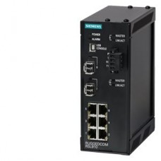 RUGGEDCOM RSL910 10 port, industrially hardened managed 128 bit, 2 VDSL2, 2 Gigabit SFP ports, 6 Ethernet 6GK6491-0LB