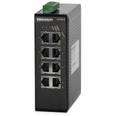 Signamax 065-7408ATB Unmanaged Hardened Switch 8 10/100 ports, 24VDC Terminal Block
