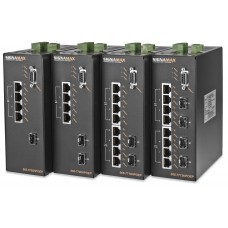 Signamax 065-7712HPOEP 8-port 10/100 Hardened Managed Switch with 4 PoE, 2 100Base, 2 Gigabit SFP