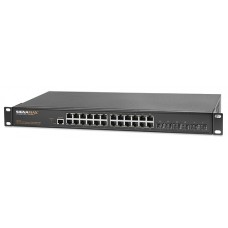 Signamax 065-7861POE-FP 26-Port 10/100/1000 Stackable PoE/PoE+ Managed Switch with 4 SFP Dual Media Ports + 2 SFP Ports 370 watts PoE power