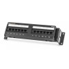Signamax 12458JPL-C6C-L 12-Port Category 6 Jack Panel with Stand-off Legs, T568A/B Wiring