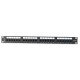 Signamax 24458MD-C6C 24 Port Category 6 Patch Panel, T568A/B Wiring, 1.75" High