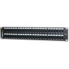 Signamax 48458-C6A 48-Port Category 6A 10G Patch Panel, T568A/B, 1.75"H