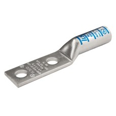 nVent CLND-500-12-1 Copper Compression Lug, Conductor Size 500, 2 Holes, 1/2in Bolt Size