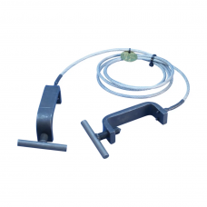 nVent SBB2721H Shunt, Single Rail Track Circuit, T-Handle, Transparent, 86", 3 Contact Points